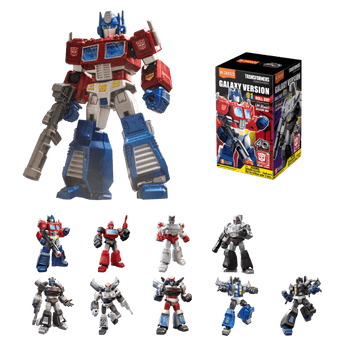 Blokees Figures Superhero Toys, Building Model Kit for Children and Adults | Transformers Galaxy Version 01 Roll Out (9 in 1)