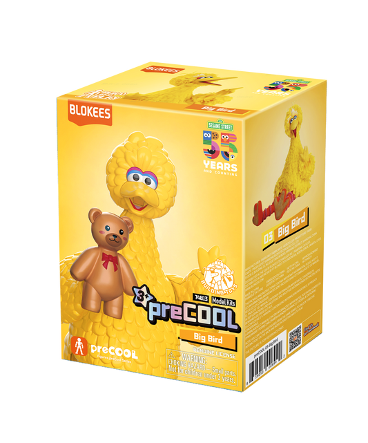 Blokees Figures - Sesame Street AL01 -Big Bird