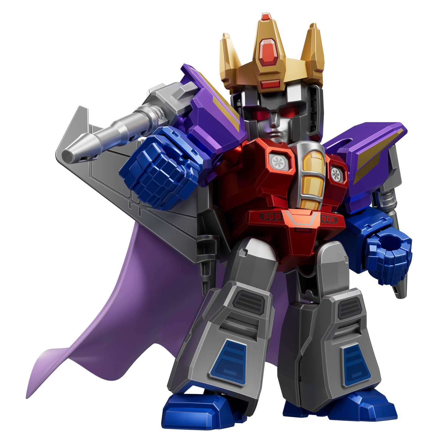 Blokees (Blind box) Superhero Toys, Building Model Kit for Children and Adults Figures PDQ (12 in 1) - Transformers Galaxy Version Defender 02 - The Overthrow