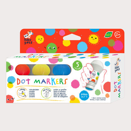 5 Dot Markers Crayon