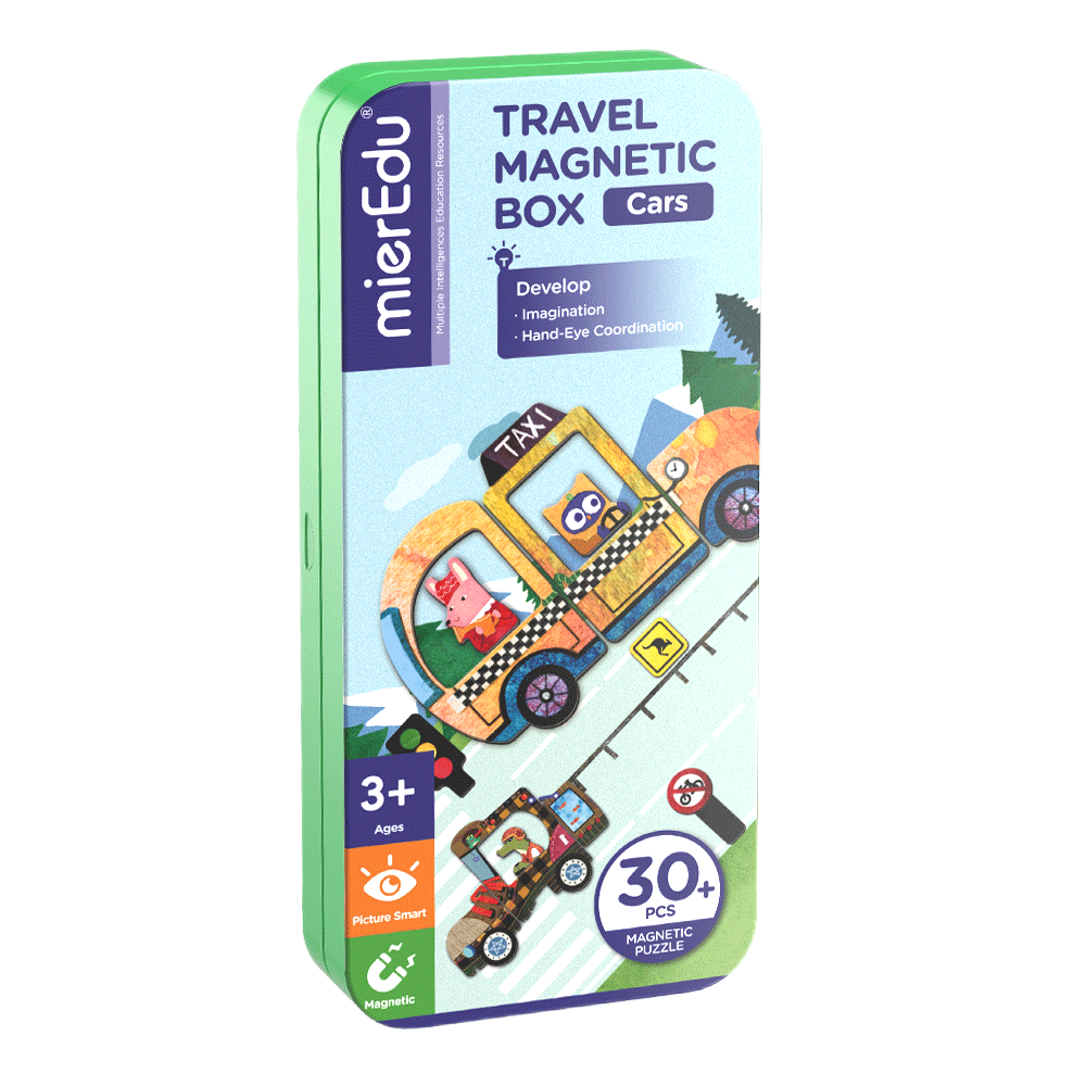 Travel Magnetic Box Cars Toysfun AU