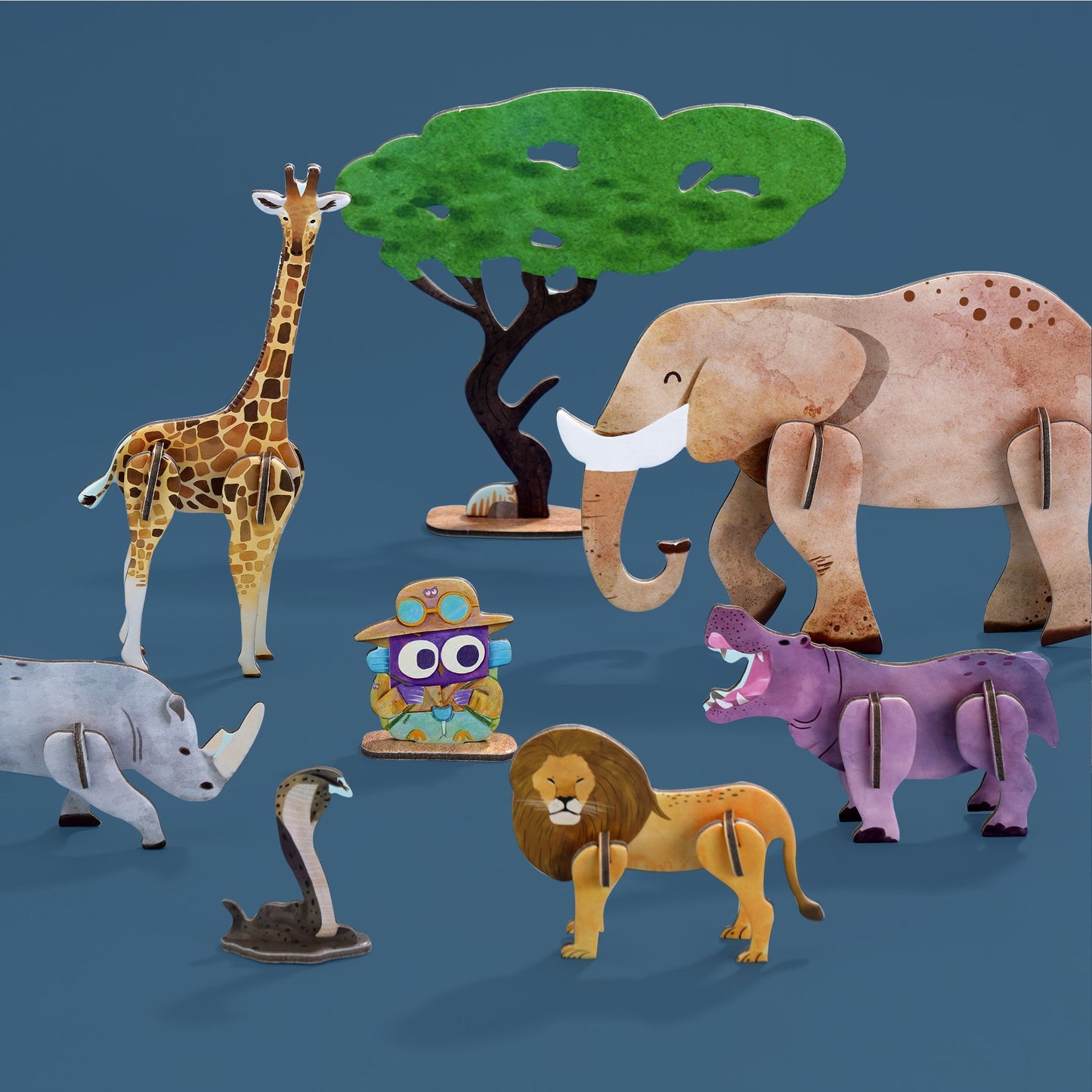 All About Animals - Magnetic Puzzle Small