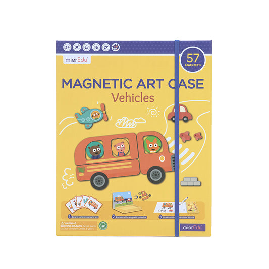 Magnetic Art Case - Vehicles