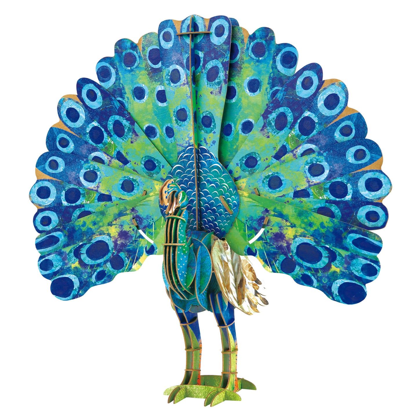 mierEdu ECO 3D Puzzles - Peacock