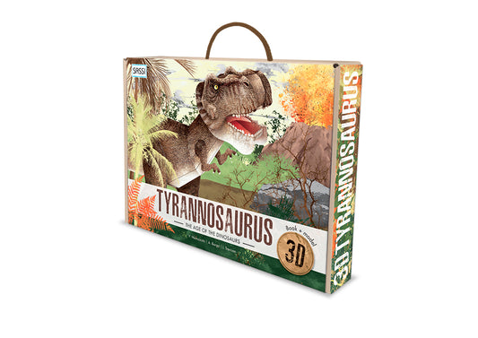 Sassi 3D Assemble and Book - The Age Of The Dinosaurs - Tyrannosaurus