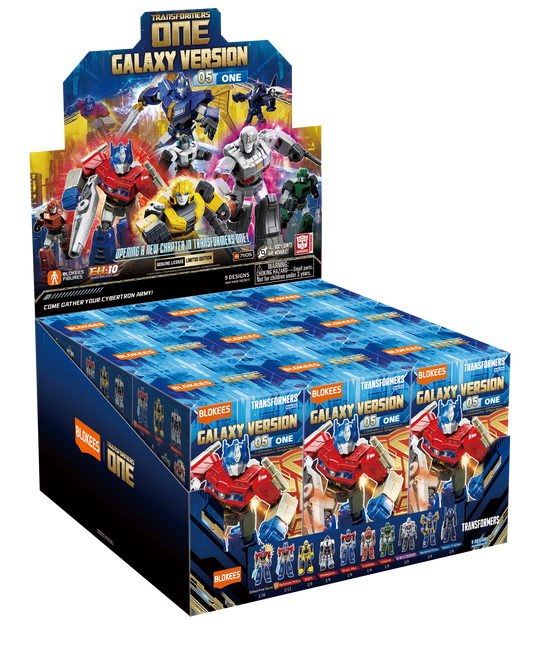 Blokees (Blind box) Superhero Toys, Building Model Kit for Children and Adults Figures PDQ (9 in 1)- Transformers Galaxy Version 05 - ONE