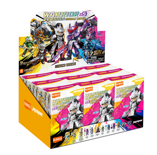 Blokees (Blind box) Figures PDQ (9 in 1) - Herospire Galaxy Version Tubro 05 - Generals' Contest