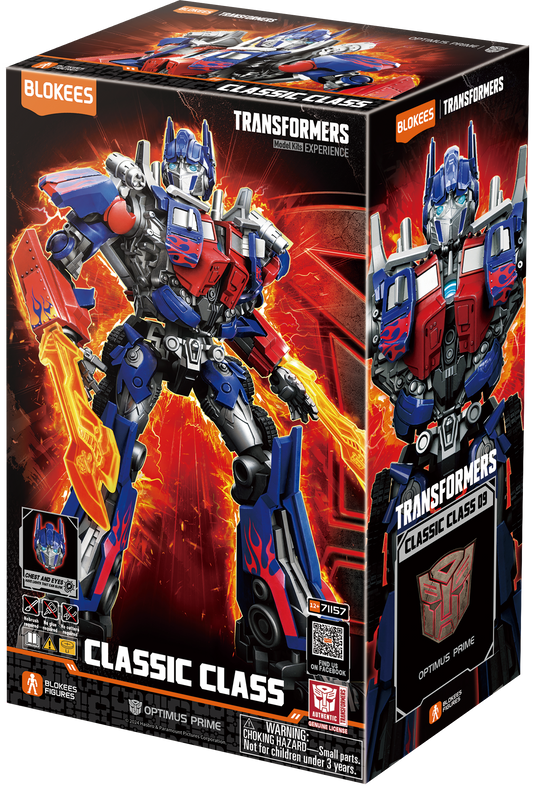 Blokees Superhero Toys, Building Model Kit for Children and Adults Figures - Transformers (Model Kit) Classic Class 09 - Optimus Prime(2007)