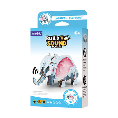 Build 'n' Sound 3D Puzzle - Safari