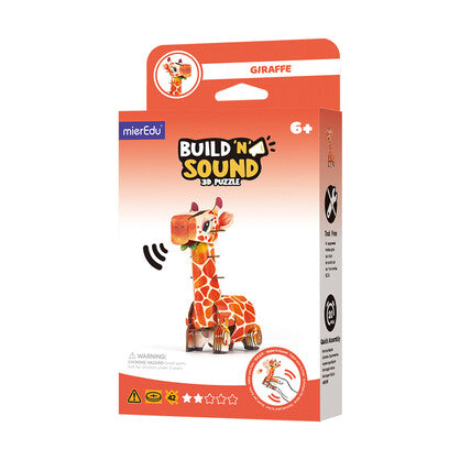 Build 'n' Sound 3D Puzzle - Safari