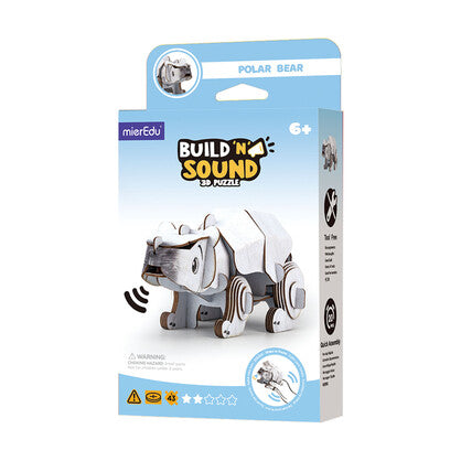 Build 'n' Sound 3D Puzzle - Polar