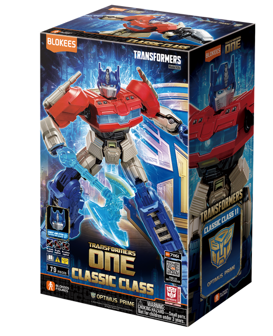 Blokees Superhero Toys, Building Model Kit for Children and Adults Figures - Transformers (Model Kit) Classic Class 11 - One Optimus Prime