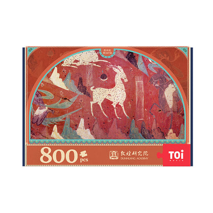 TOi Puzzle 800 Pieces - Dunhuang Series, Mogao Caves 257th Cave - Detailed Jigsaw Puzzle