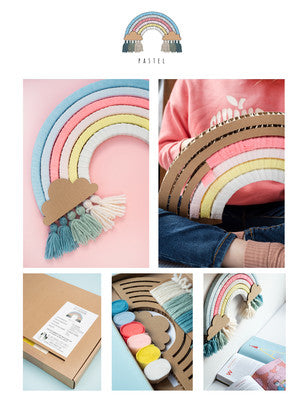 DIY RAINBOW CARDBOARDS