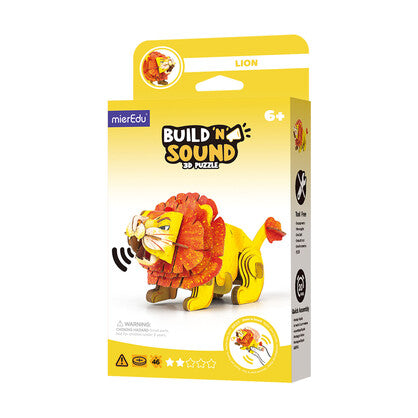 Build 'n' Sound 3D Puzzle - Safari