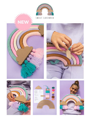 DIY RAINBOW CARDBOARDS