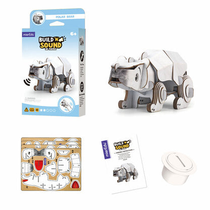 Build 'n' Sound 3D Puzzle - Polar