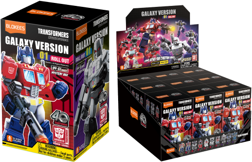 Blokees Figures | Transformers Galaxy Version 01 Roll Out (9 in 1)