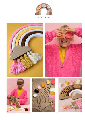 DIY RAINBOW CARDBOARDS