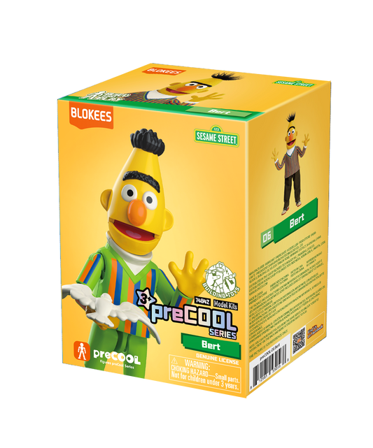 Blokees Figures - Sesame Street AL02 -Bert