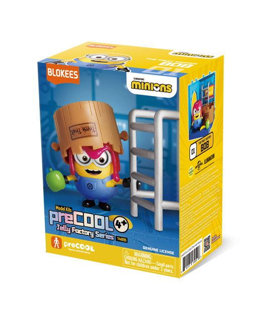 Blokees Officially Licensed Playful Learning Action Figures - preCOOL Minions -Bob (The Fruit Keeper)