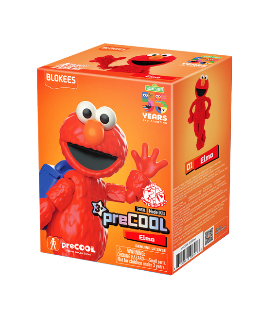 Blokees Figures - Sesame Street AL01 -Elmo