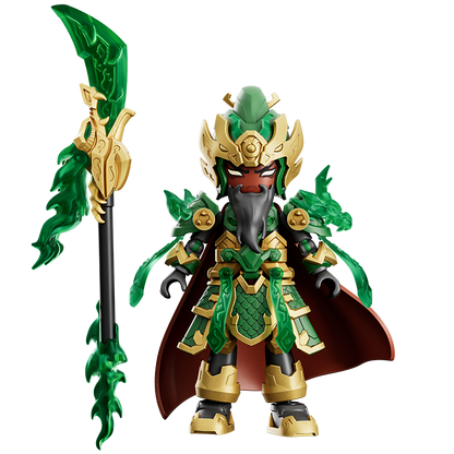 Blokees Figures - Hero Infinity (Model Kit) Armor Version 21 -Guan Yu (Divine Armour)