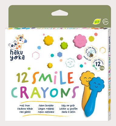 12 Smile & Owl Crayons