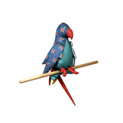 Musical Pull String Toy - Parrot