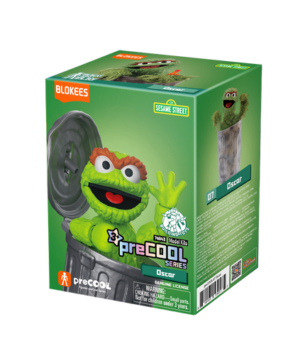 Blokees Figures - Sesame Street AL02 -Oscar