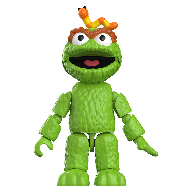 Blokees Figures - Sesame Street AL02 -Oscar