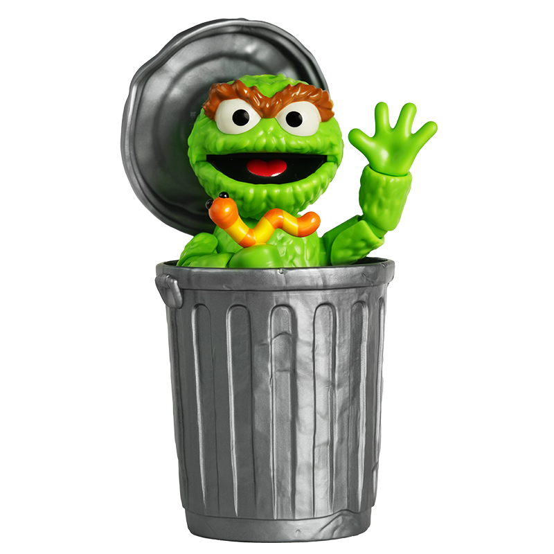 Blokees Figures - Sesame Street AL02 -Oscar
