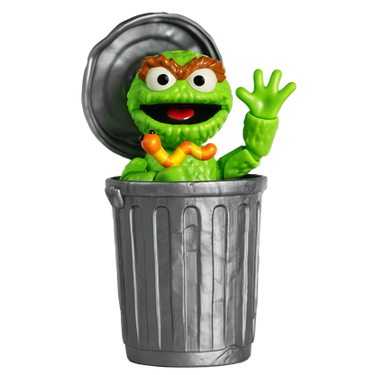Blokees Figures - Sesame Street AL02 -Oscar