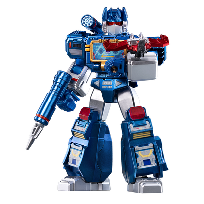 Blokees (Blind box) Superhero Toys, Building Model Kit for Children and Adults Figures PDQ (9 in 1)- Transformers Galaxy Version 03 - Autobot Run