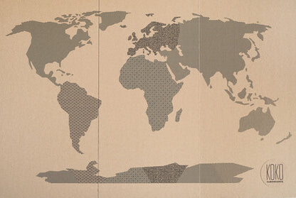 MAP OF THE WORLD