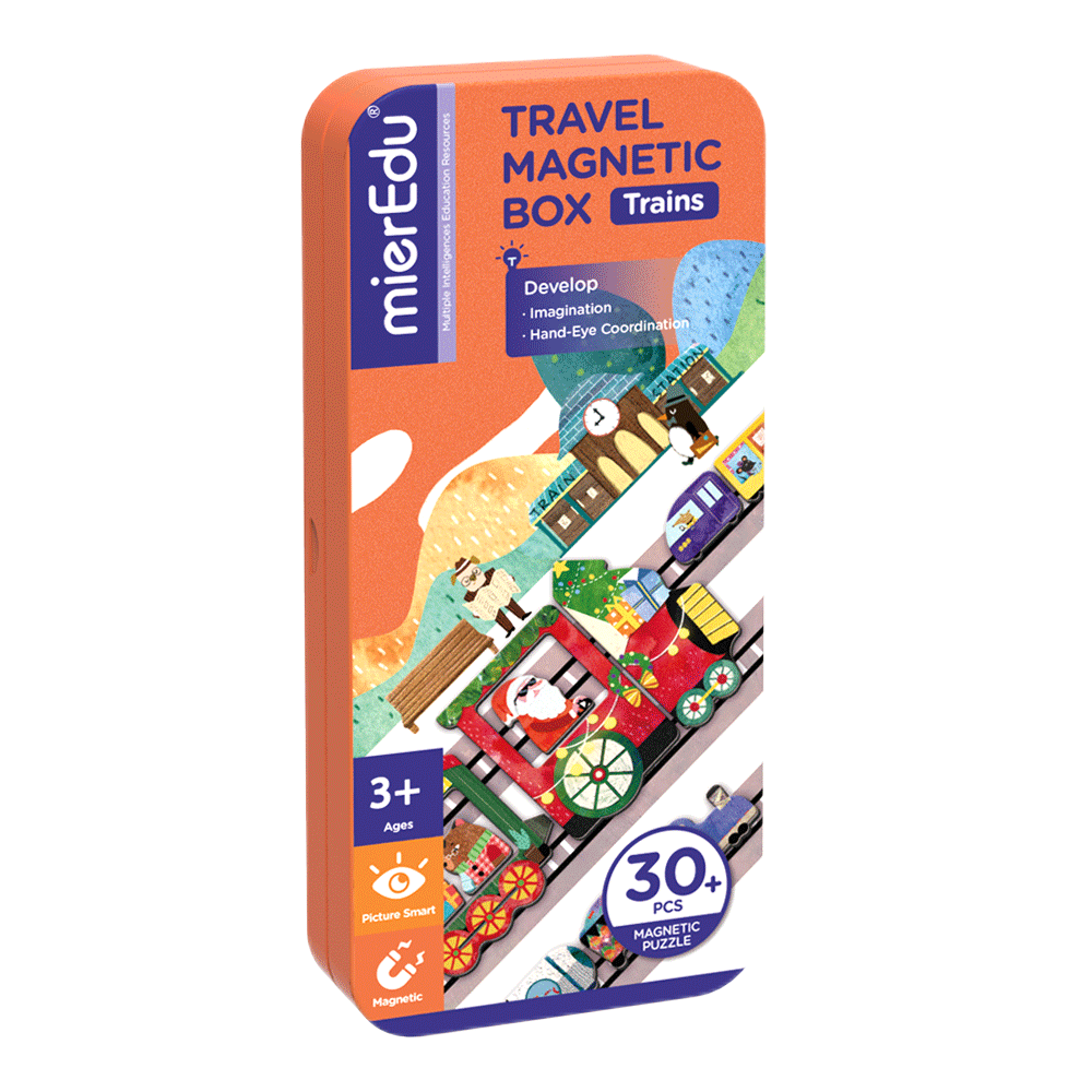 Travel Magnetic Box - Trains