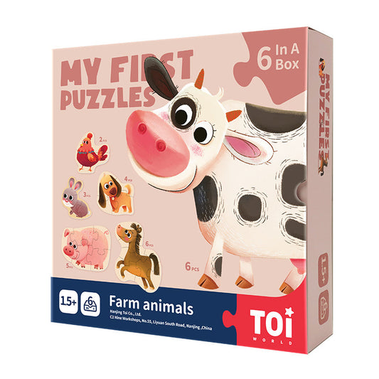 My First Puzzles-Farm Animals (New Packaging)