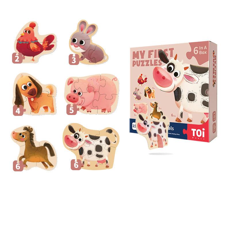 My First Puzzles-Farm Animals (New Packaging)