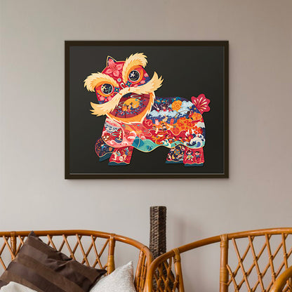 Art Puzzles - Lion Dancing