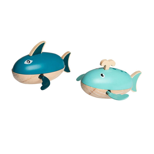 Wind-up Water Shark & Whale