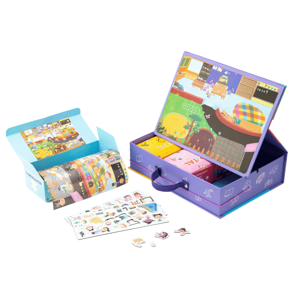MAGNETIC PUZZLE PLAY KIT - MY COMMUNITY