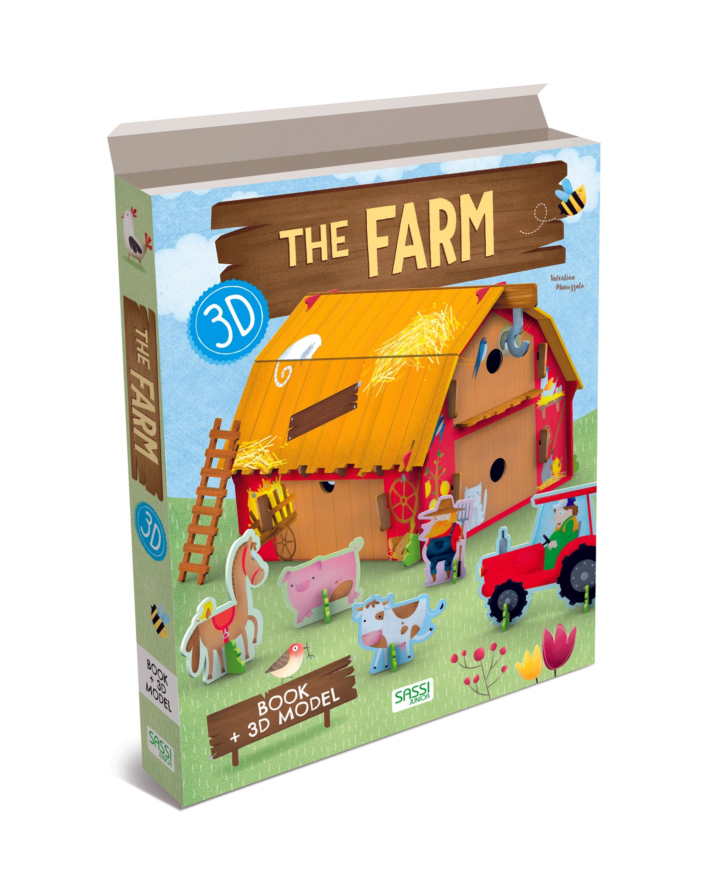 Sassi 3D Assemble, Build and Book - Farm