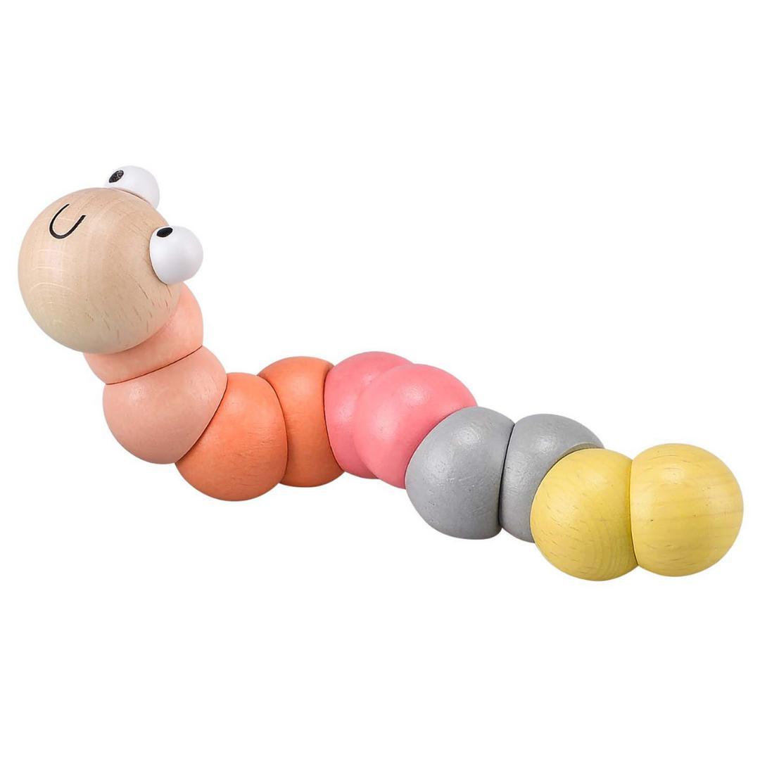 Calm & Breezy Wooden Jointed Worm 2p/Set