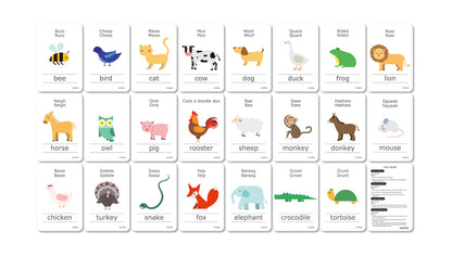 Cognitive Flash Card – Animal Sounds