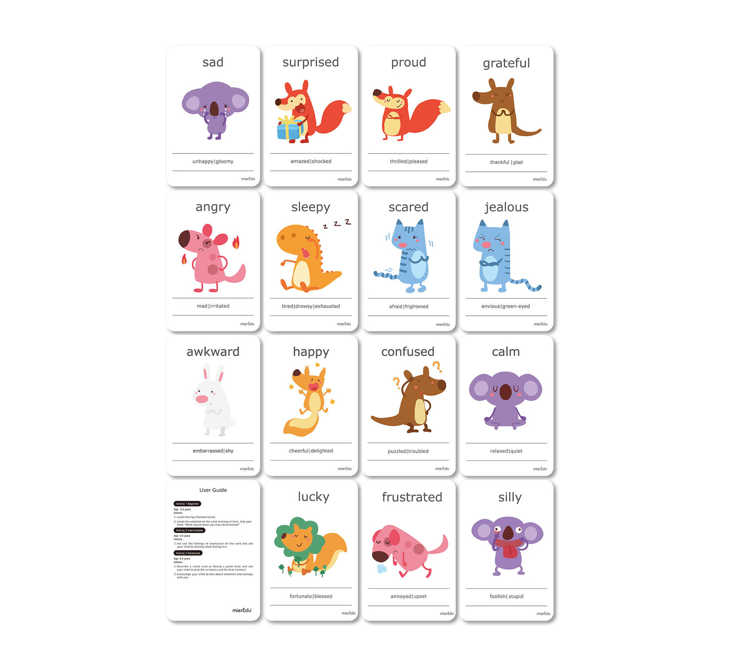 Cognitive Flash Card – Feelings & Emotions