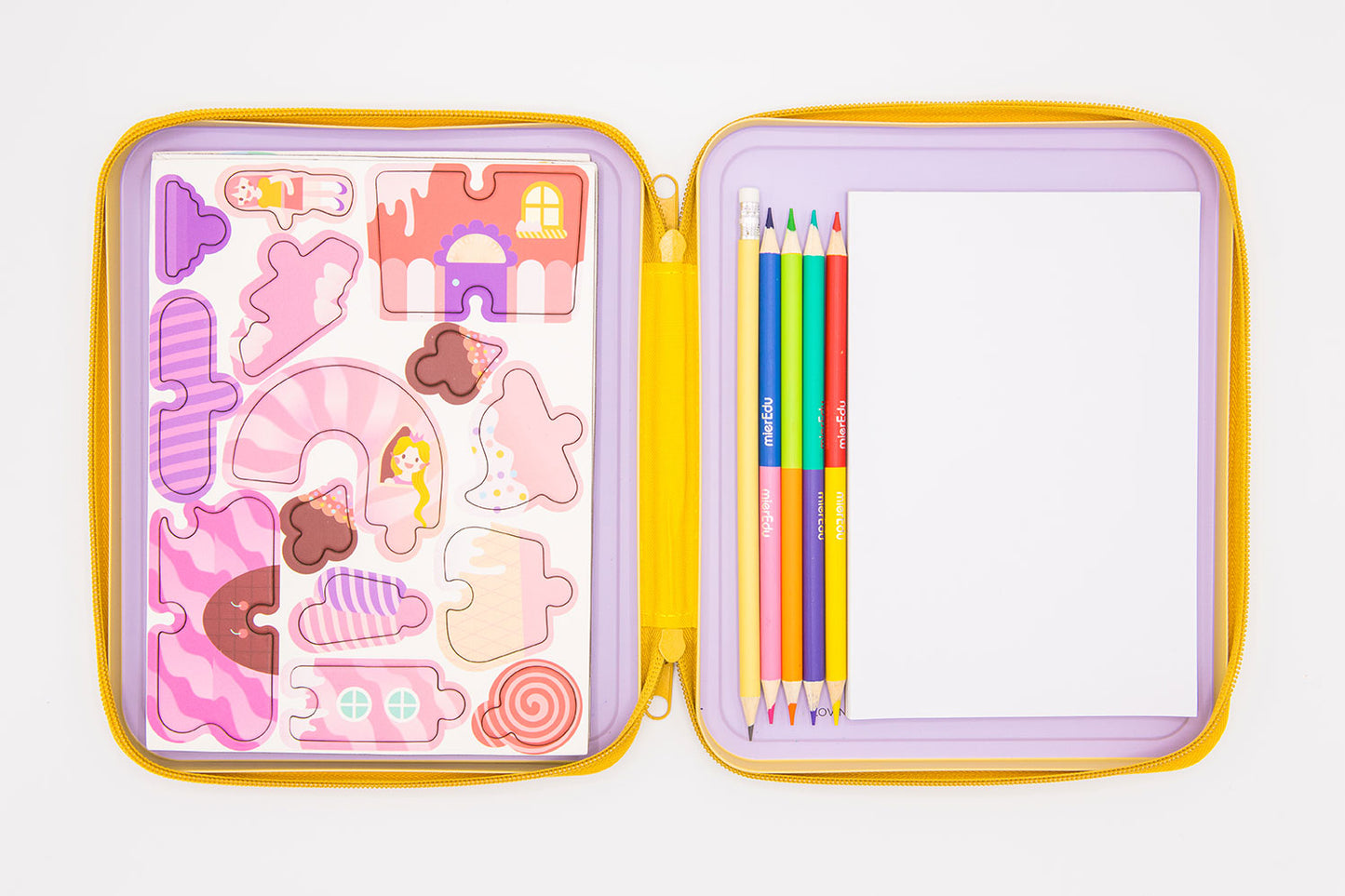 PUZZLE + DRAW MAGNETIC KIT - Candy House