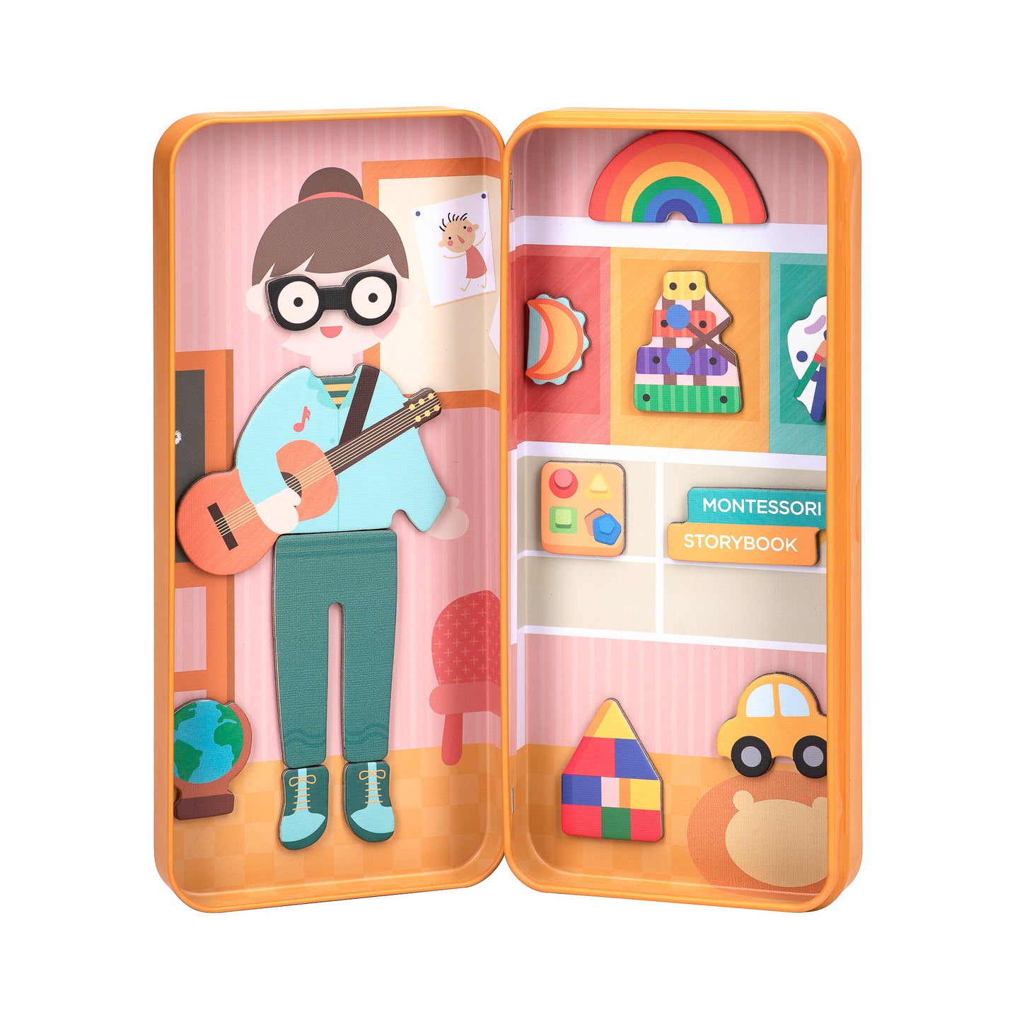 Travel Magnetic Puzzle Box - Heroes - Teacher