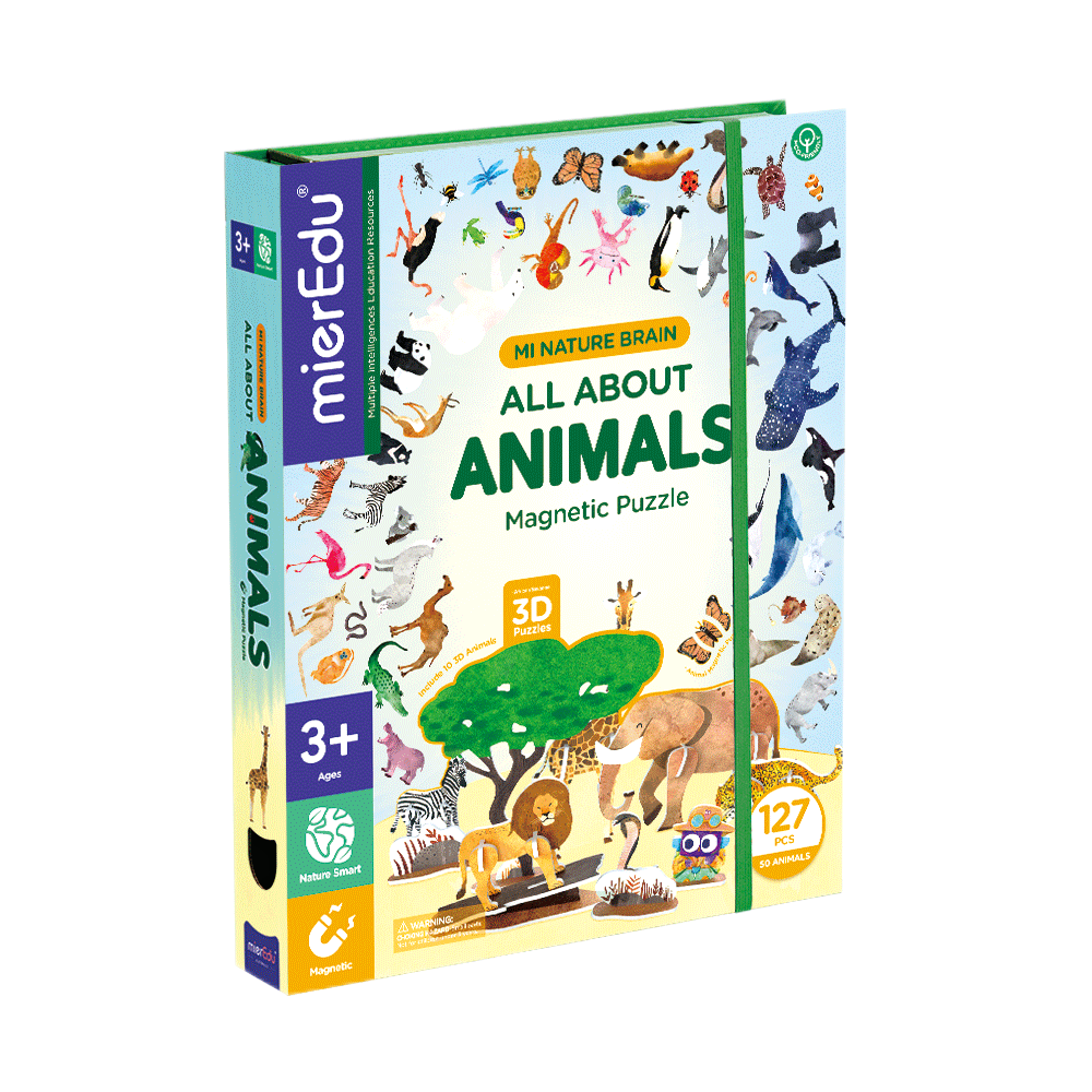 All About Animals - Magnetic Puzzle Large