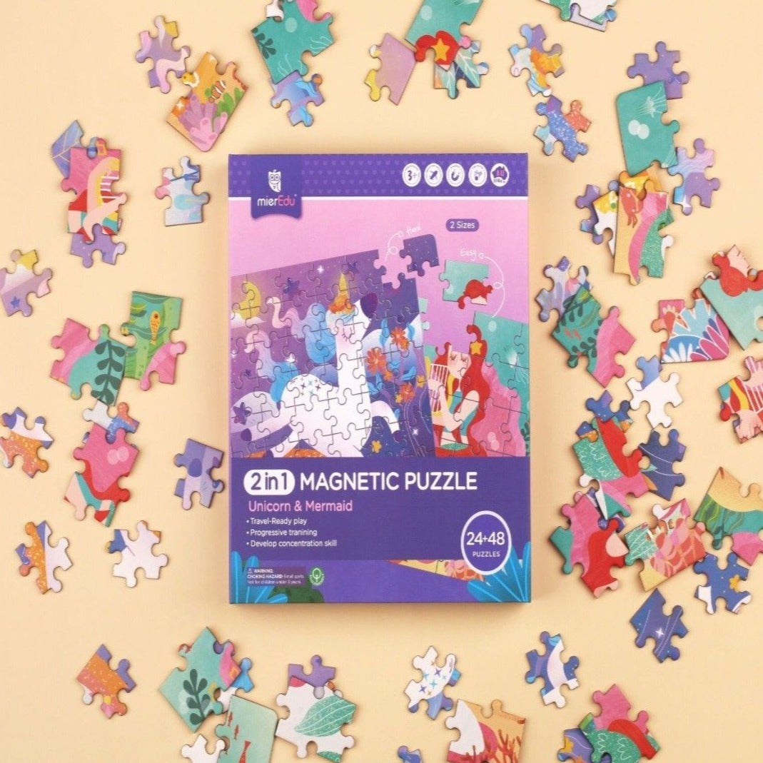 2 in 1 Magnetic Puzzles - Fairy Tale