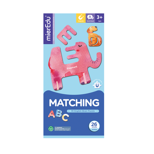 MI English Brain-Matching ABC Magnetic Puzzle